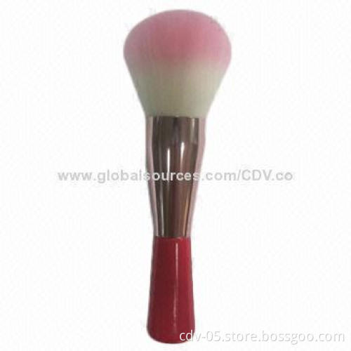 Class powder brush with wooden handle